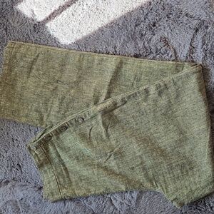 Tsd two star dog pants Pearl Shell Side Button Linen Cotton Straight  size S